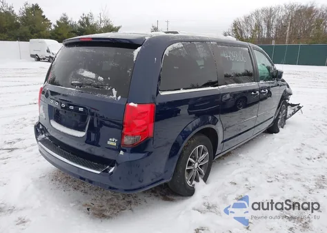 2017 Dodge Grand Caravan Sxt из США, поврежденный, VIN 2C4RDGCG0HR772478
